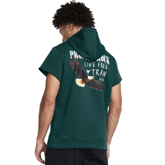 Under Armour Project Rock Live Free Train Hard Fleece Hoodie ( S )